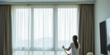 Delicate fabric curtain stain removal silk velvet sheer lane-cove-nsw treatment